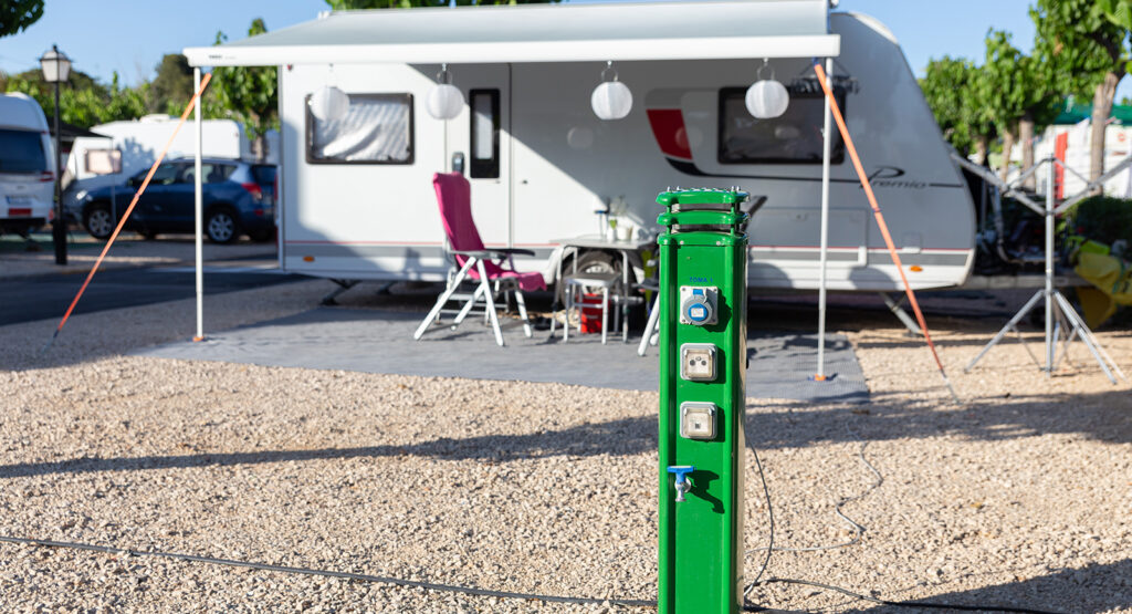 Parcela en Camping Villasol.