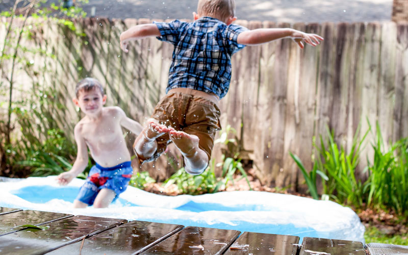 Children playing