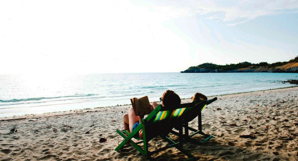 Relajarse en la playa