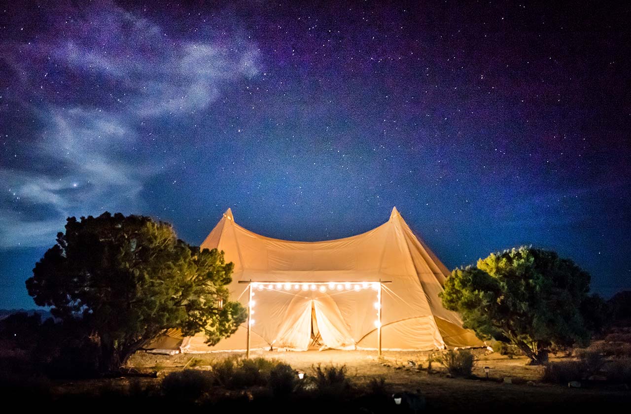 Glamping de lujo