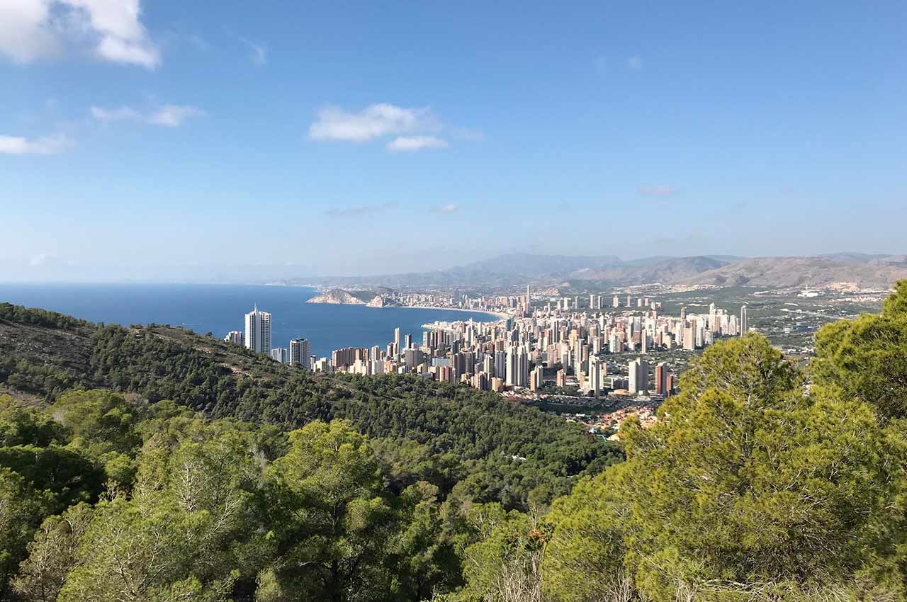 Rutas en bici por la Serra Gelada