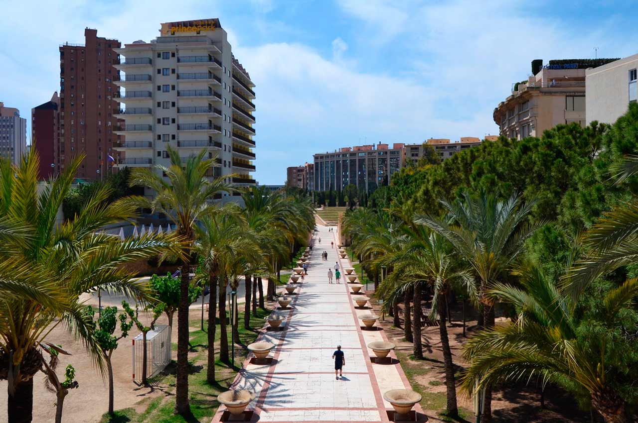 Rutas en bici por el centro de Benidorm