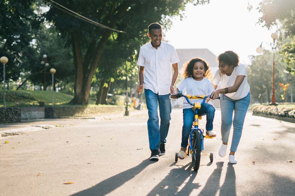 Familia en forma