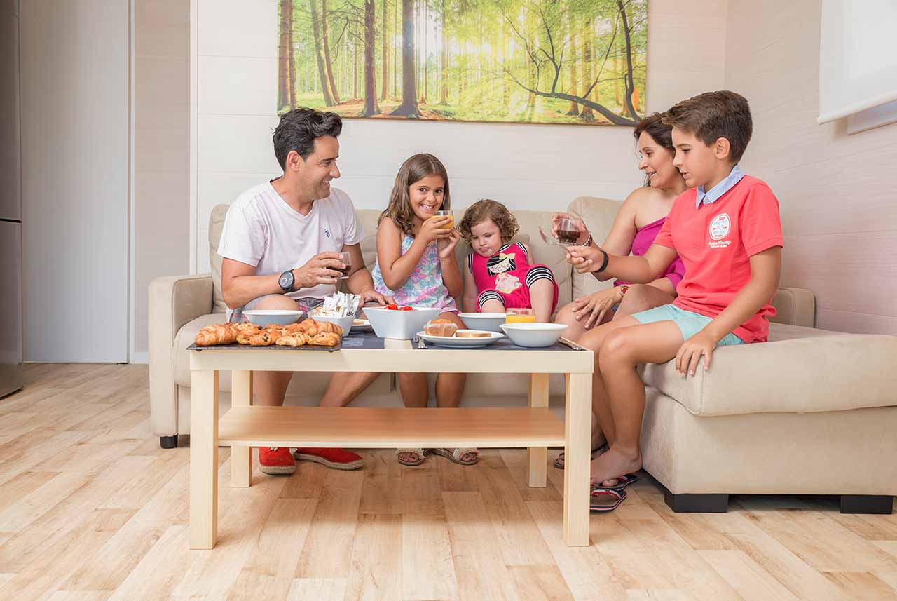 Desayuno sin horarios en el Resort