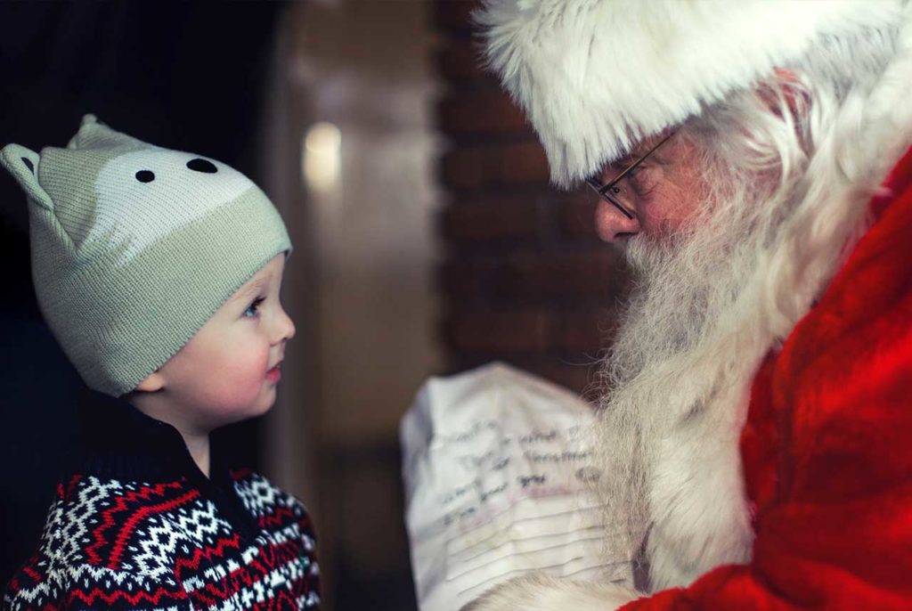 Papa Noel en Benidorm
