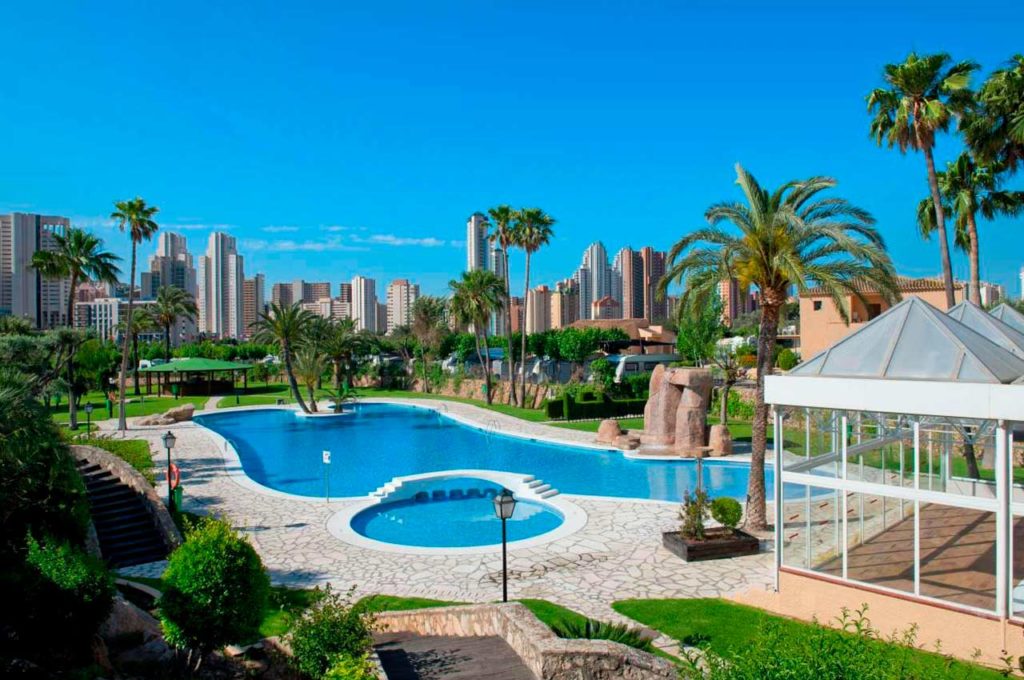 Piscina durante todo el año