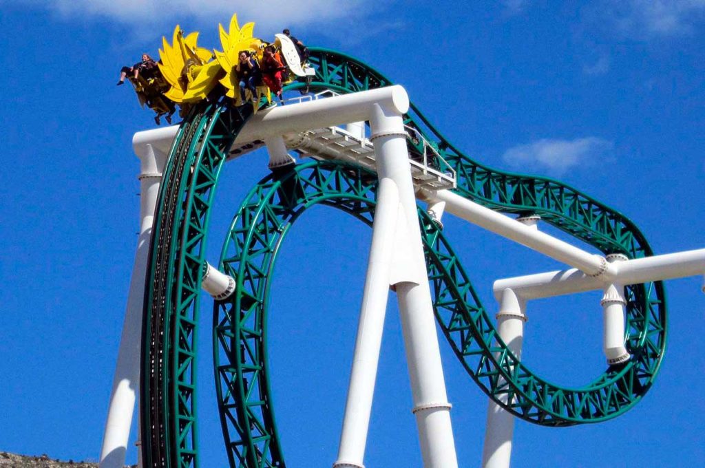 Atracción Inferno en Terra Mítica