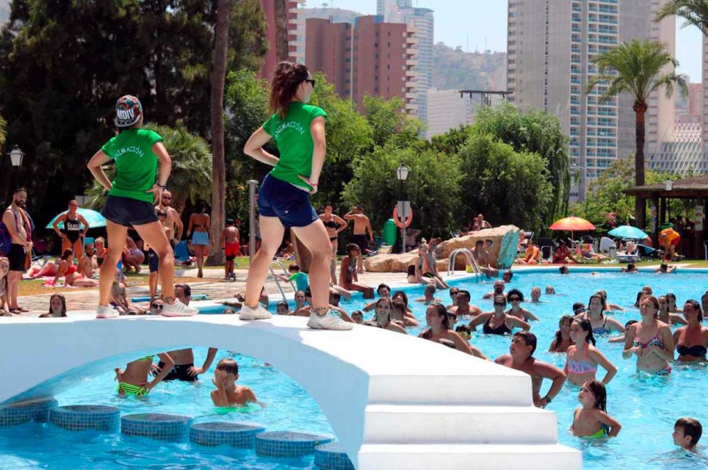 Actividades de un camping premium