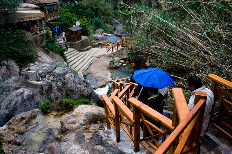 Fuentes del Algar ruta de senderismo