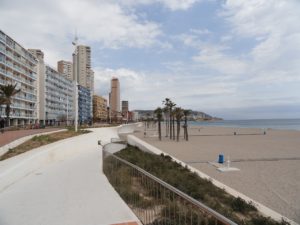 Autobús en Benidorm