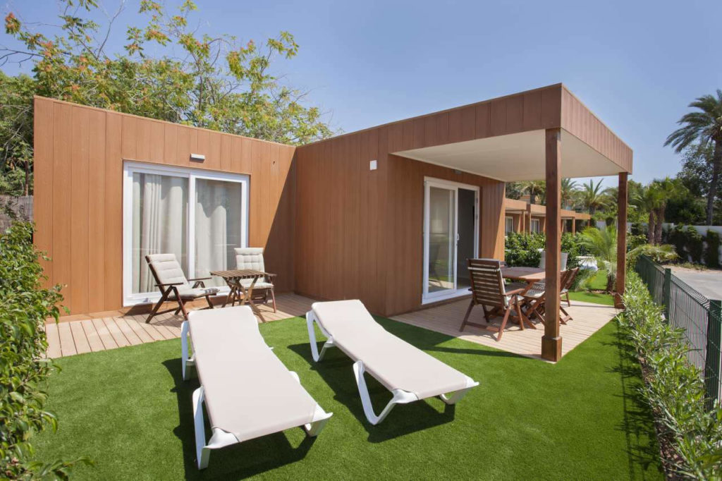 Espacios al aire libre en un Camping resort