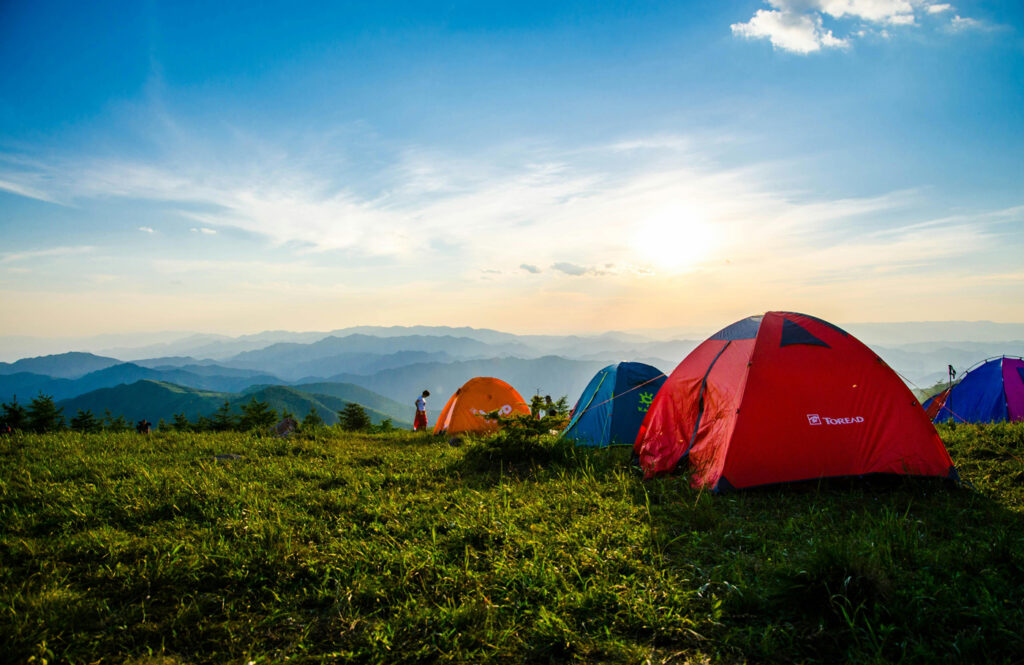 Ideas sostenibles para ir de acampada.