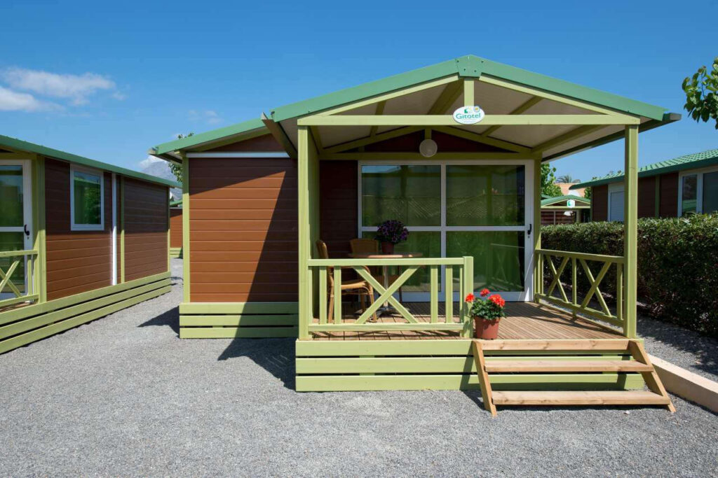 Cabaña del Camping Villasol.