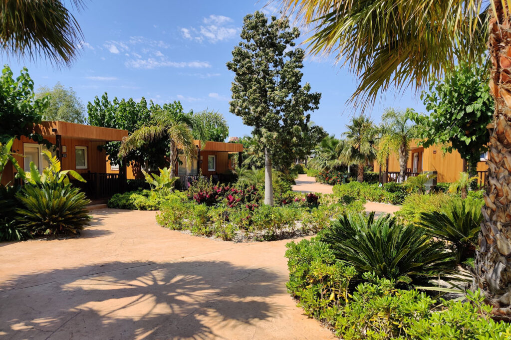 Espacios orientados al bienestar en Camping Villasol.