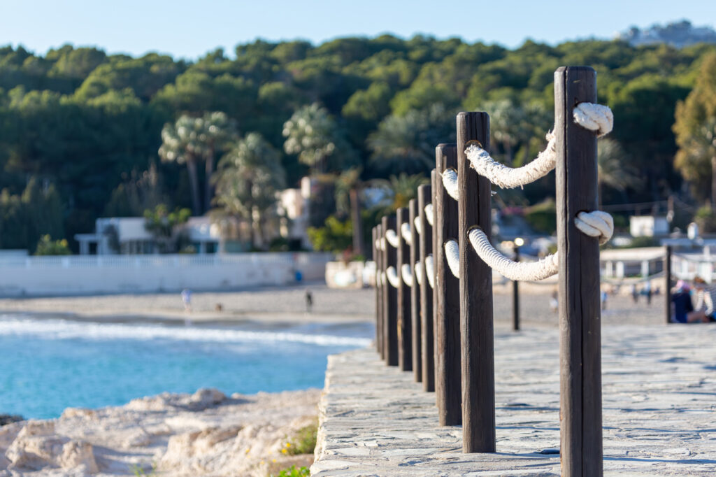 Costa de Moraira en la Costa Blanca.