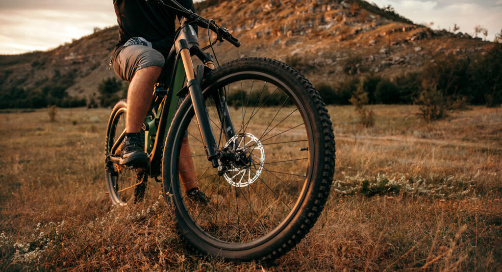 Bicicleta eléctrica para ir por montaña.