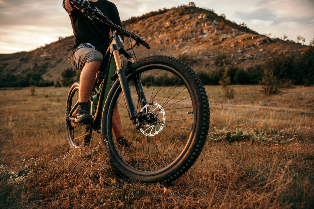 Bicicleta eléctrica para ir por montaña.