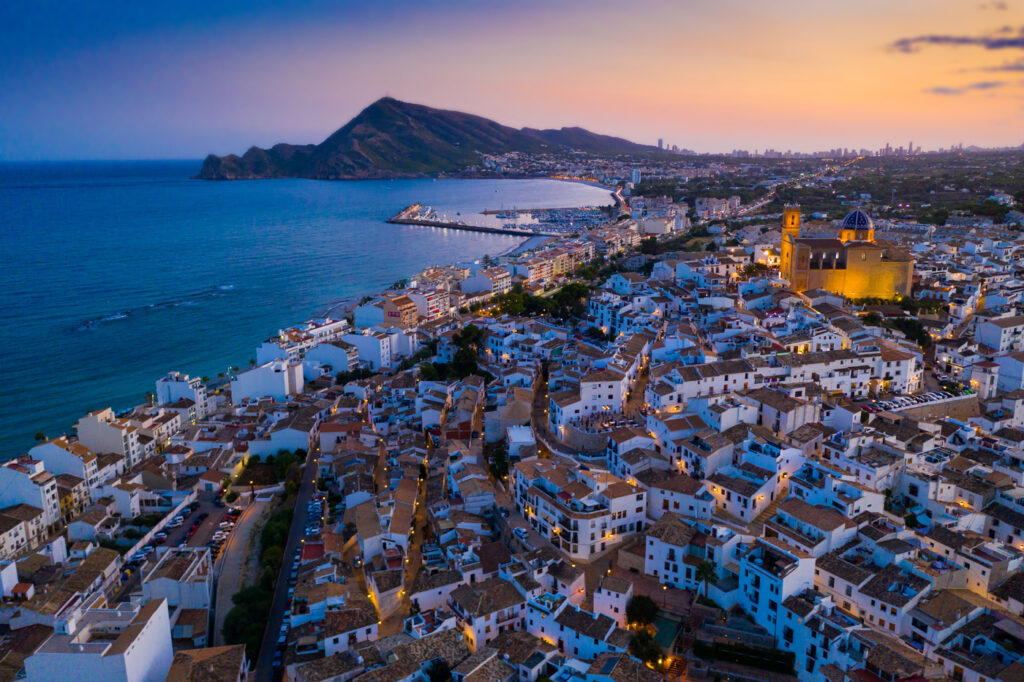 Altea en autocaravana.