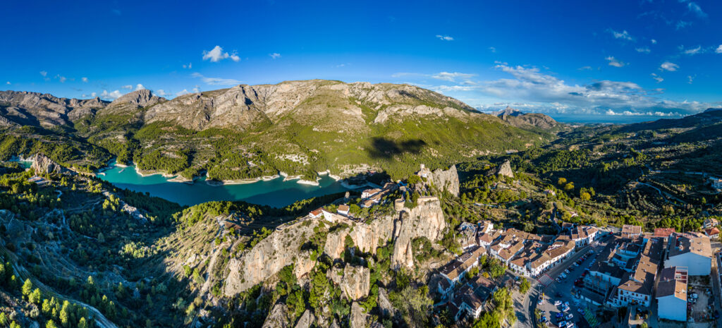 Guadalest en autocaravana.